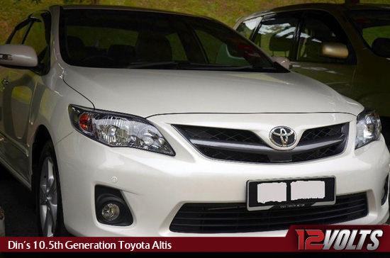 Din's 10.5th Generation Toyota Altis