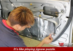 Camry Audio System Installation- It's like playing jigsaw puzzle