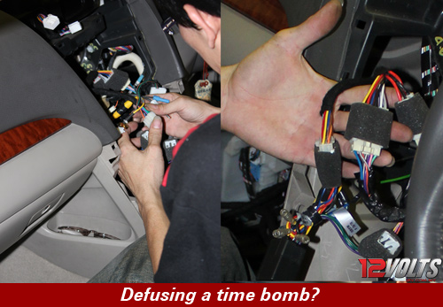 Camry Audio System Installation- Defusing a time bomb?