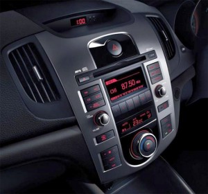 Panel Dashboard Installation Casing Kit for Kia Forte 6-Speed