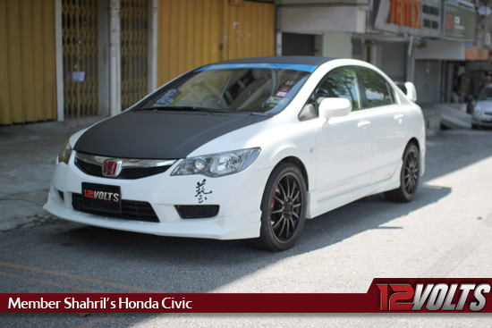 Honda Civic by 12V Member Shahril