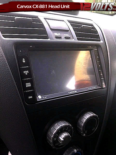 Toyota Vios J Spec Carvox CX-881 HD LCD Touchscreen DVD CD MP3