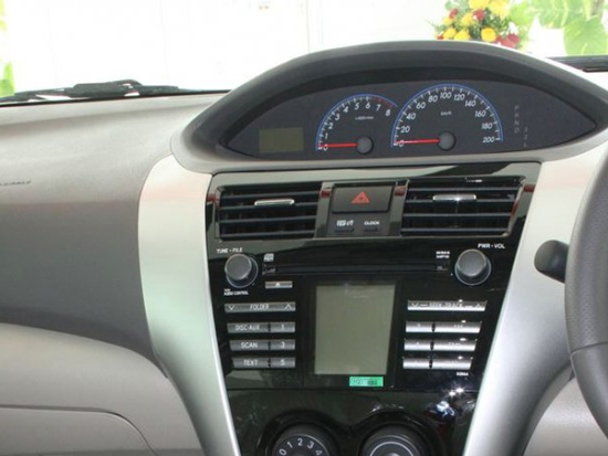 Dashboard Installation Kit (Car Audio Player Installation Kit) for Toyota VIOS G Spec, Piano Black