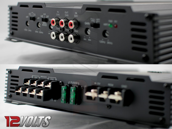 Genexis 4 channels MOSFET High Power Amplifier Close-up