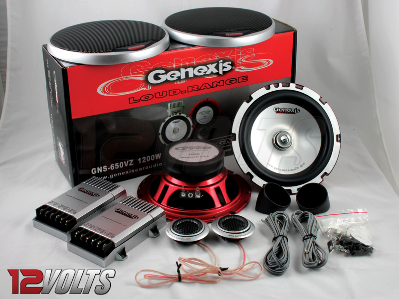 GENEXIS 6.5" Component Speaker Set