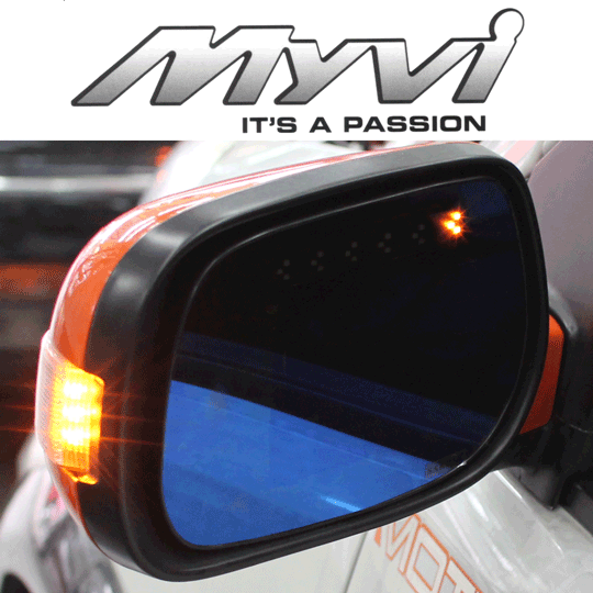 Perodua Myvi Side Mirror with LED Indicator Lens