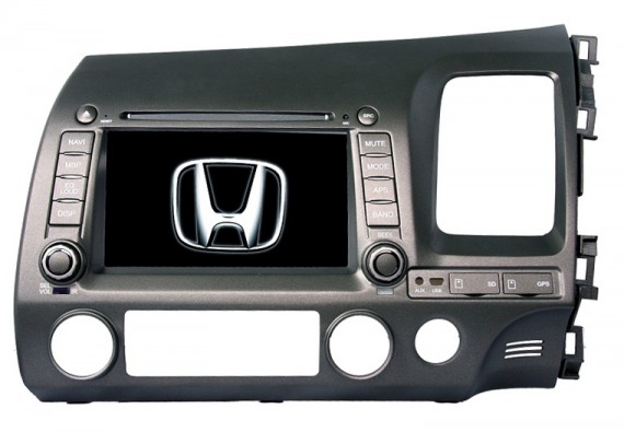 HANNS OEM Head Unit for Honda CIVIC (with PAPAGO GPS)