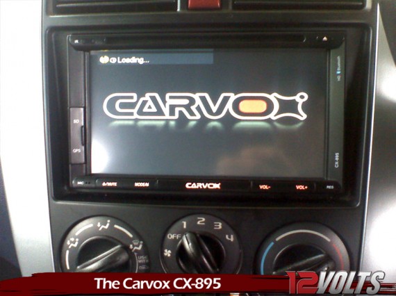 The Carvox CX-895 in it's rightful place