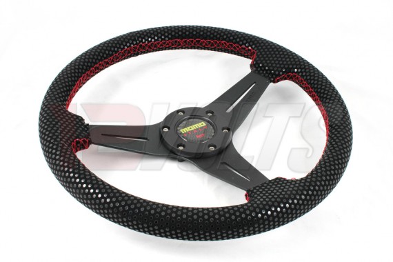 Momo V.I.P. Style Black 14" Steering Wheel