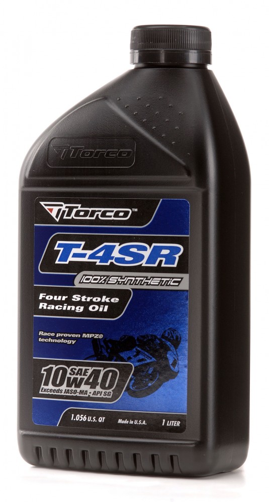 Buy Online, Worldwide Delivery Torco T-4SR 4 STROKE RACING OIL 10W40