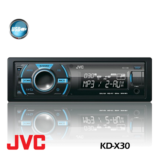 JVC Digital Media Receiver with USB and Dual Aux