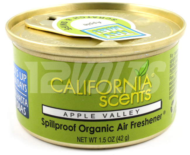 California Scents Organic Spill Proof Air Freshener - Apple Valley, Purchase Online, Ship Worldwide