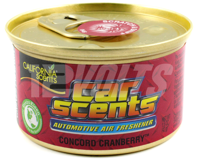 California Scents Organic Spill Proof Air Freshener - Concord Cranberry, Purchase online, Ship Worldwide
