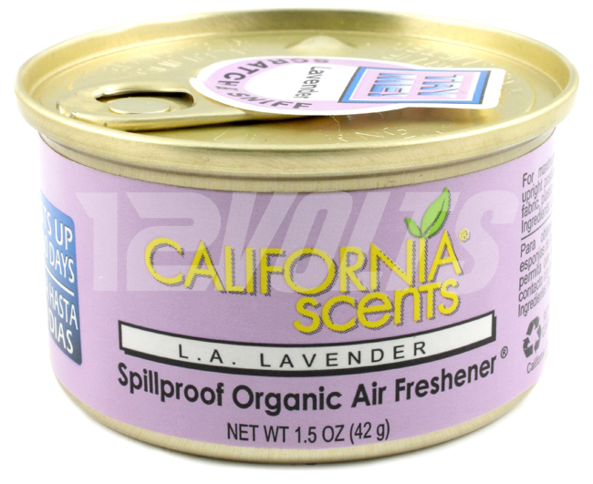California Scents Organic Spill Proof Air Freshener - L.A. Lavender, Purchase Online, Ship Worldwide