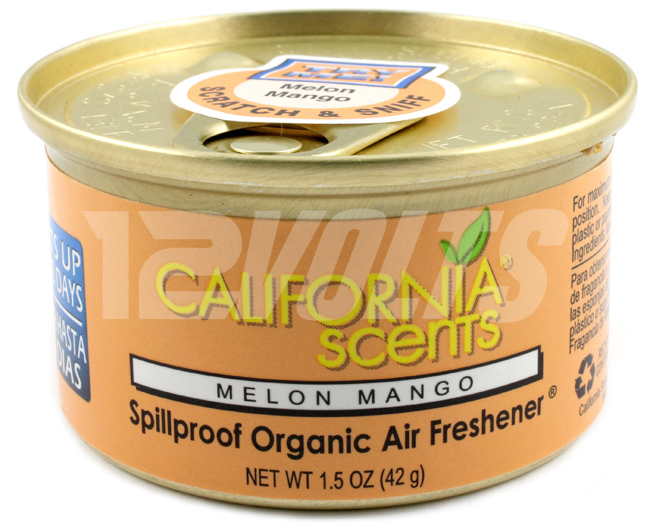 California Scents Organic Spill Proof Air Freshener - Melon Mango, Purchase Online, Ship Worldwide