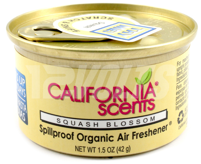 California Scents Organic Spill Proof Air Freshener - Squash Blossom, Purchase Online, Ship Worldwide