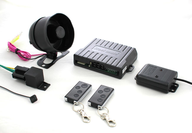 STEEL MATE 838N Alarm System with One-way Carbon Fiber Transmitters