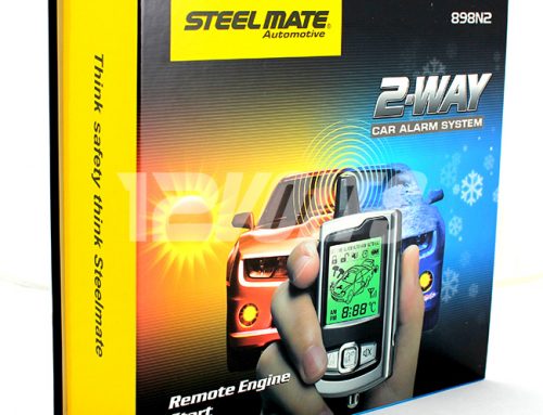 STEEL MATE 898N2 2-way Car Alarm System with Remote Engine Start