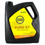 S-Oil EURO XT 100% Fully Synthetic Petrol and Diesel Engine Oil 5W40 4 Litres 