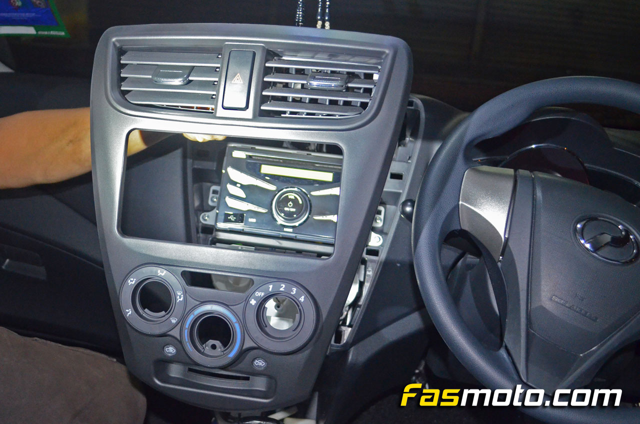 Perodua Axia - Installing the Toyota 200MM Sized Head Unit