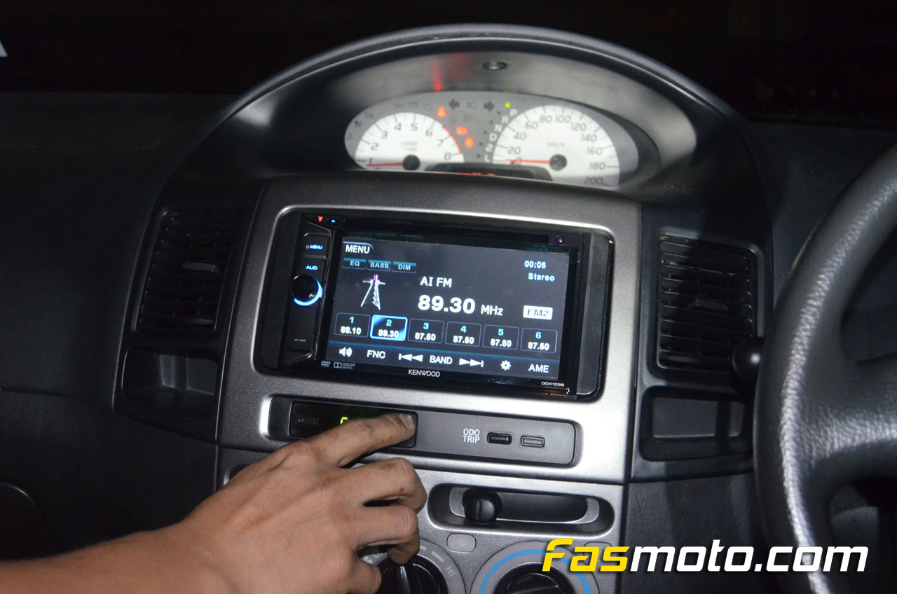 Toyota Vios 1st Gen. Kenwood DDX1035 Car Stereo 