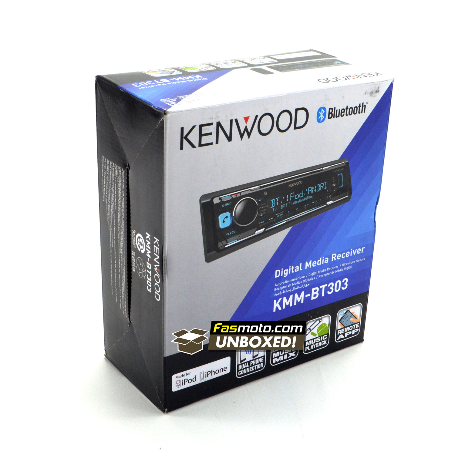 Fasmoto.com Unboxed - Kenwood KMM-BT303