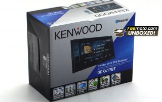 Kenwood DDX417BT Fasmoto Unboxed