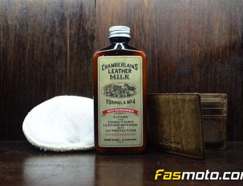 Trying out Chamberlain’s Leather Milk Auto Refreshener Formula No.4