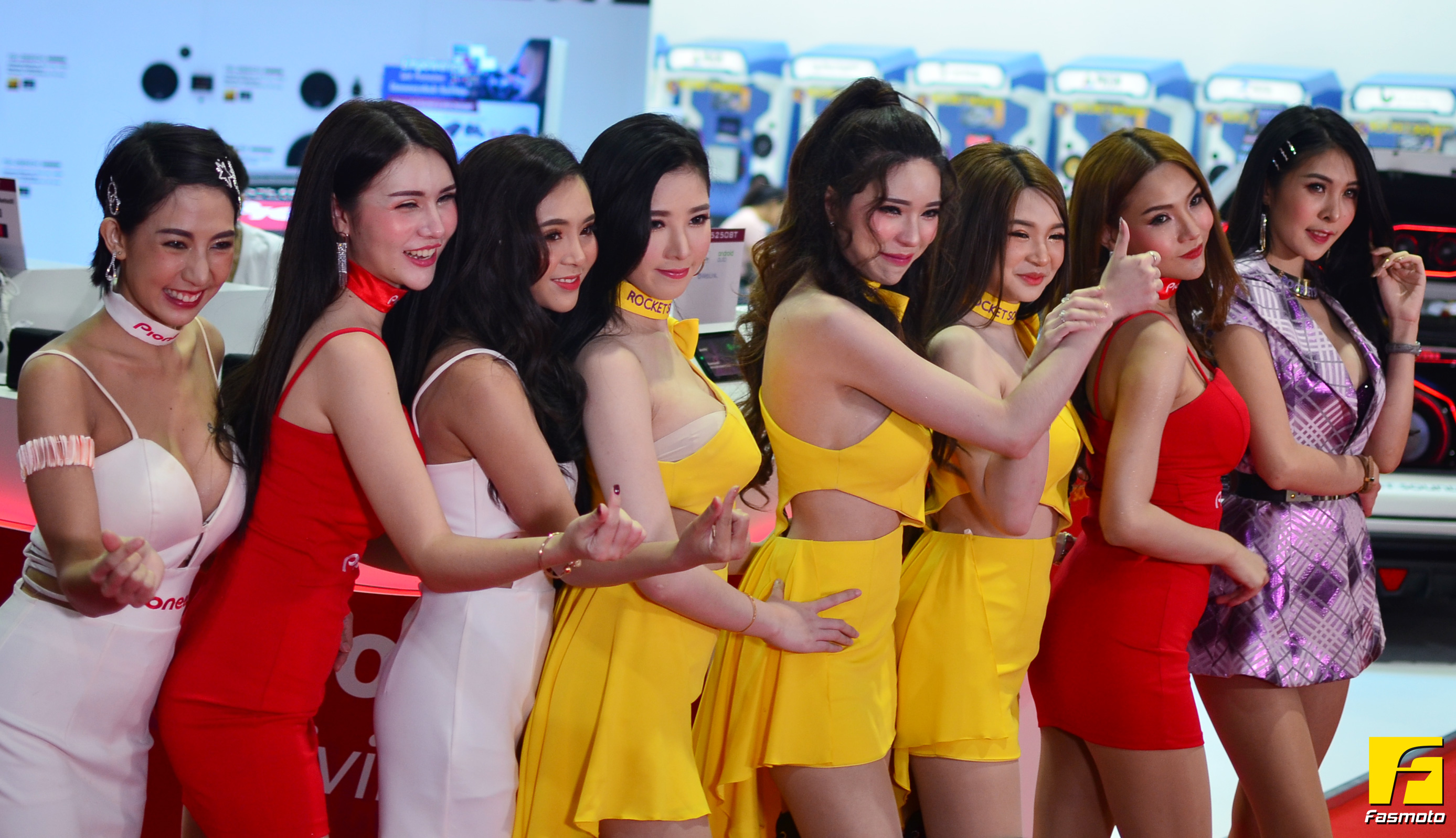 The Bangkok Motor Show 2019 - Show Girls - Rocket Sound & Pioneer