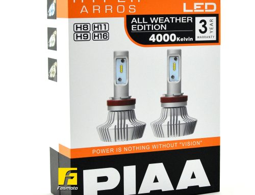 PIAA LEH131E Hyper Arros All Weather Edition 4000K LED  for HB3, HB4, HIR1 bulb replacements with 3 Years PIAA Malaysia Warranty