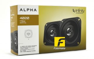 INFINITY Alpha 4020 4-inch 2-Way Speakers 25W RMS, 175W Peak