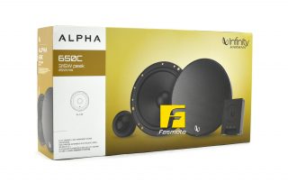 INFINITY Alpha 650C 6-inch 2-Way Component System Speakers 45W RMS, 315W Peak