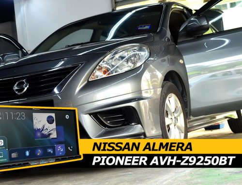 Nissan Almera N17 Pioneer AVH-Z9250BT Head Unit Install