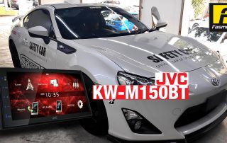 Installing JVC KW-M150BT on the Toyota GT86