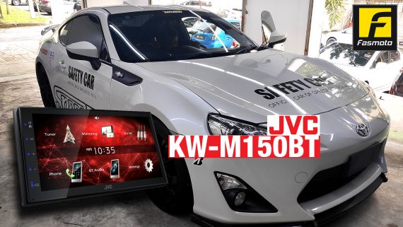 Installing JVC KW-M150BT on the Toyota GT86