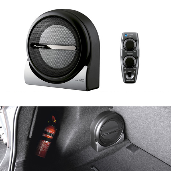 Pioneer TS-WX210A 8-inch Active Underseat Subwoofer 
