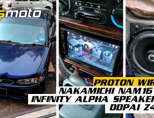 Proton Wira | Nakamichi NAM1610 | Infinity Alpha Speakers | DDPAI Z40 Dash Cam