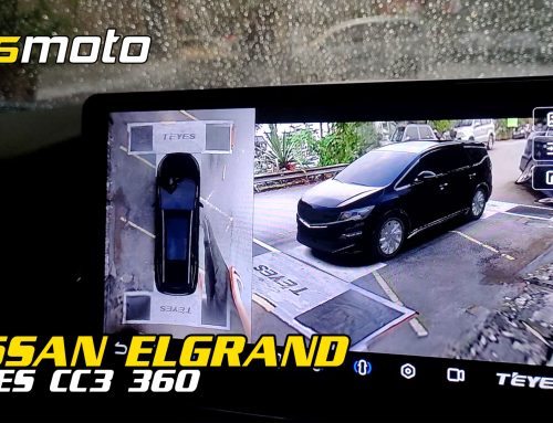Nissan Elgrand Teyes CC3 360 Around View Monitoring System installed