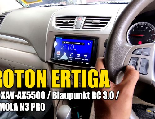 Proton Ertiga / Sony XAV-AX5500 / Blaupunkt RC 3.0 / DDPAI  Mola N3 Pro