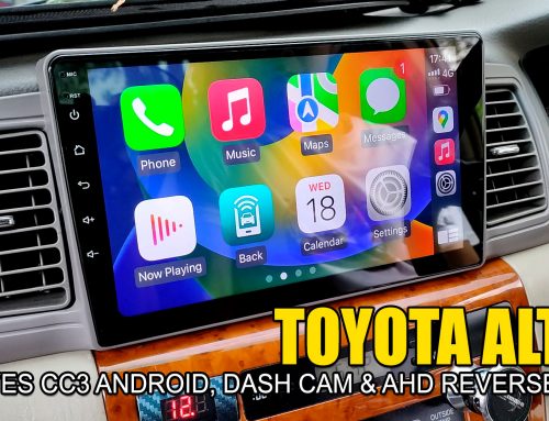 Toyota Corolla Altis / Teyes CC3 / X5 DVR / AHD Reverse Camera