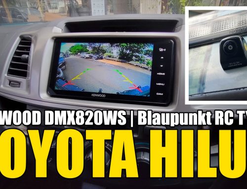 Toyota Hilux / Kenwood DMX820WS Head Unit / Blaupunkt RC TY 1.0 Reversing Camera