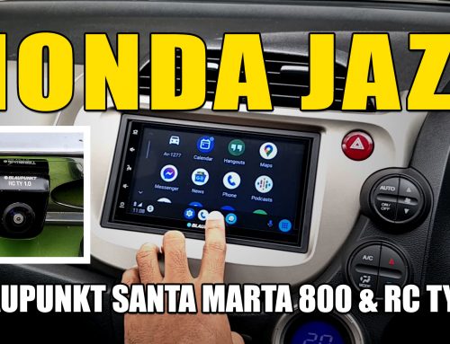 Honda Jazz / Blaupunkt Santa Marta 800 (Apple CarPlay and Android Auto) / Blaupunkt RC TY 1.0