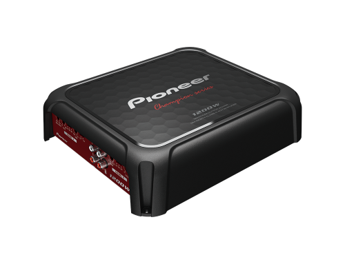 Pioneer GM-DC874 Champion Series Class D 4 Channel Bridgeable Amplifier 80W x 4 at 4 ohm, Max 1200W