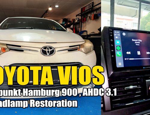 Toyota Vios NCP150 Blaupunkt Hamburg 900 Android, AHDC 3.1 Camera & Headlamp Restoration